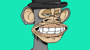 A bored ape